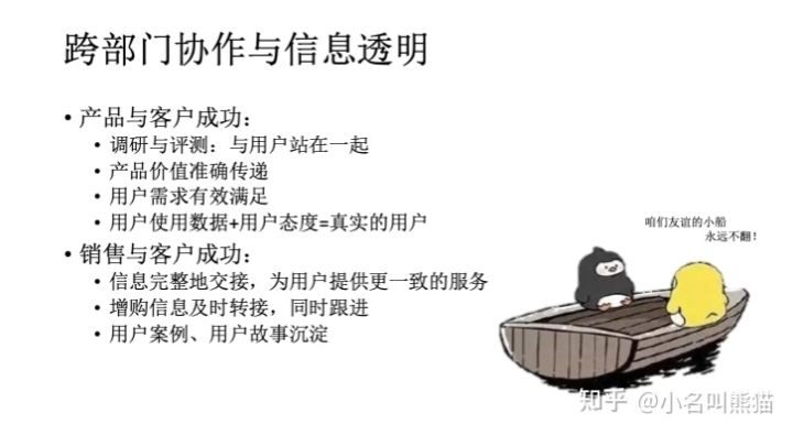 跨部分协作与信息透明