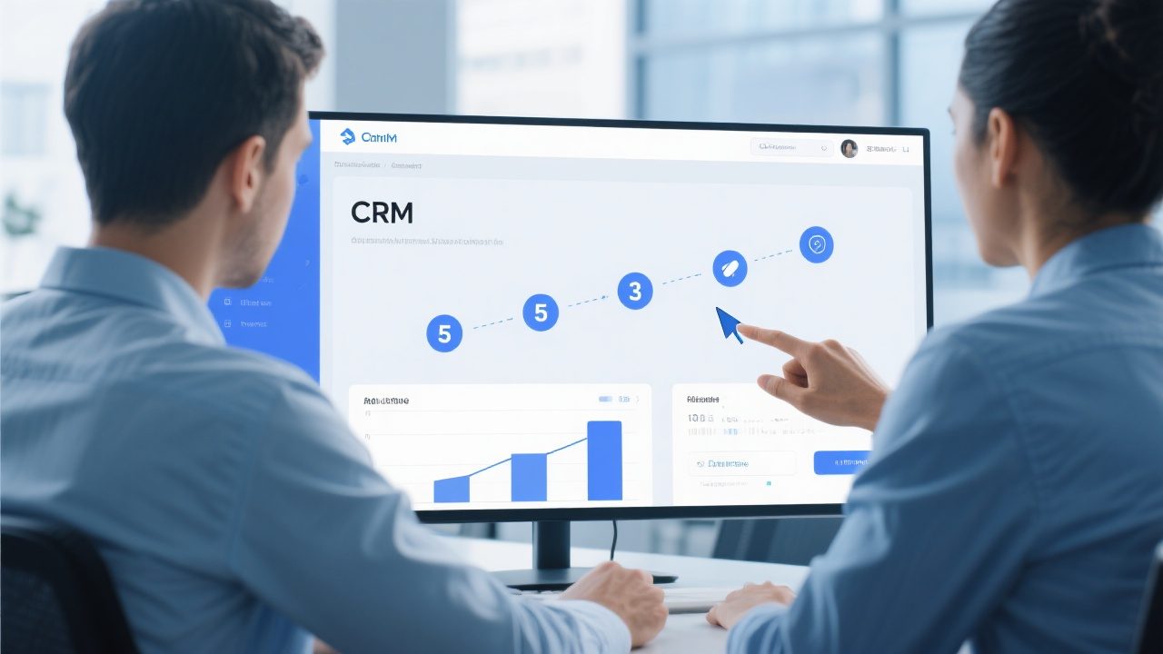 怎样最先crm软件？？？？？？5步完整操作流程