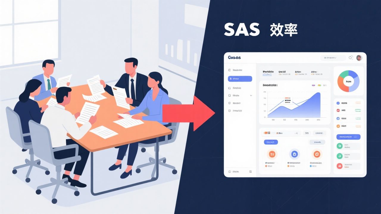 销售团队治理平台与手动治理的焦点区别