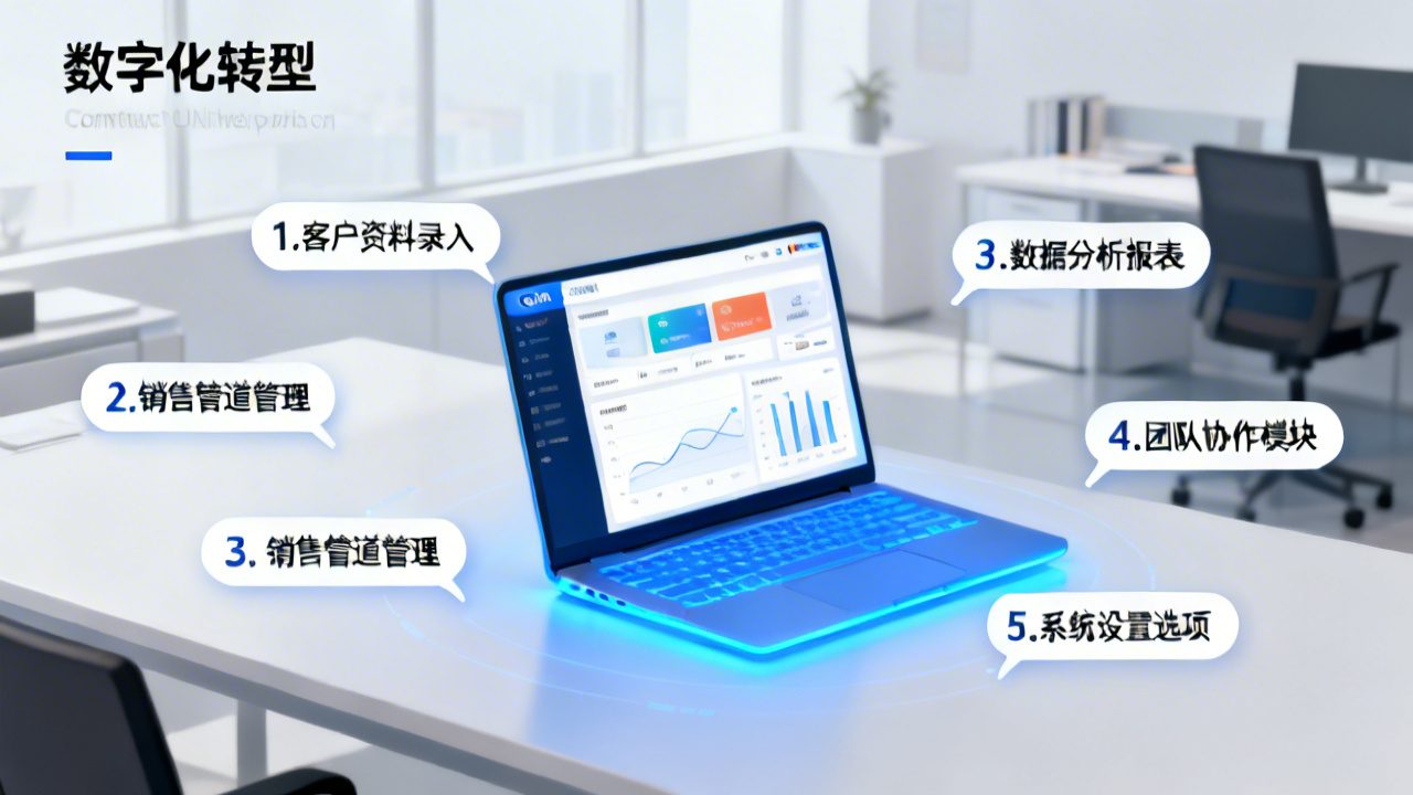 怎样最先企业CRM治理软件？？？？？？？？5步完整操作流程