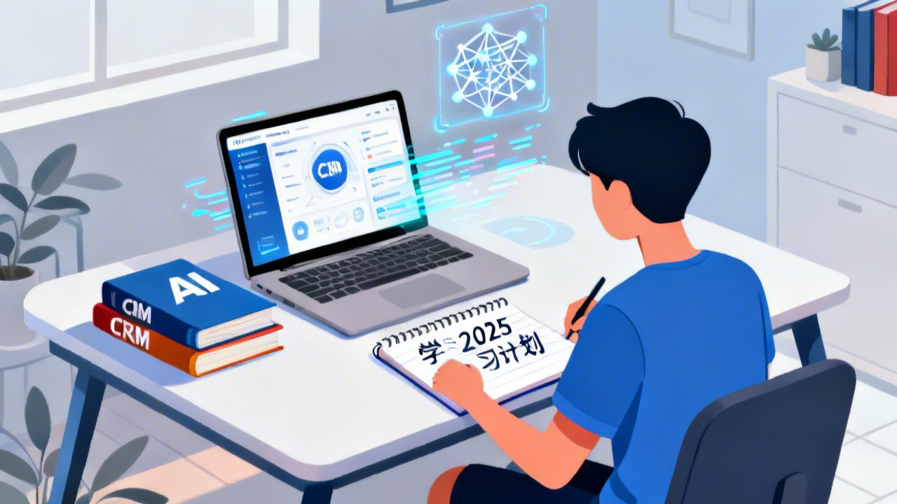 2025年头学者怎样学习AI驱动CRM系统