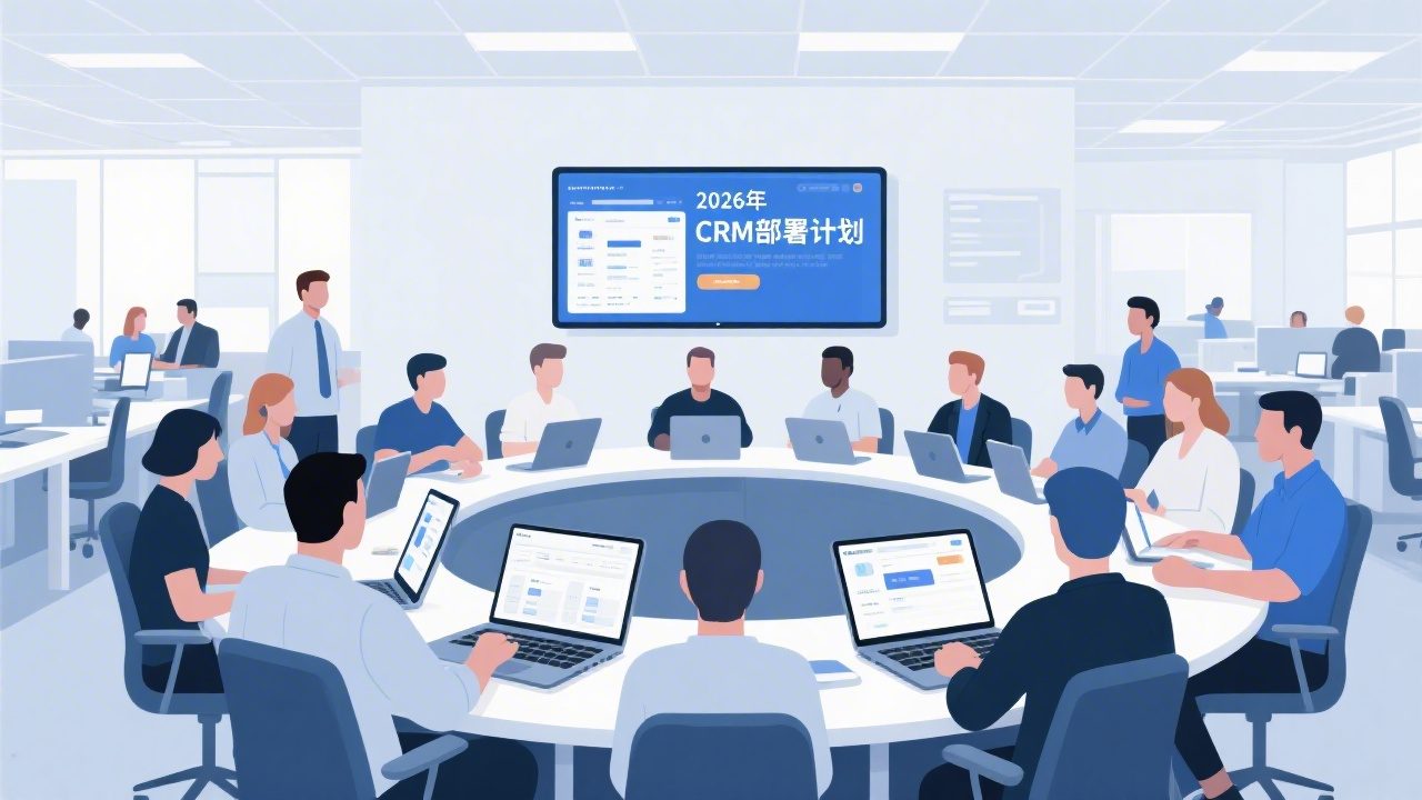 2026年最新：20人ICT团队CRM系统设置与安排教程