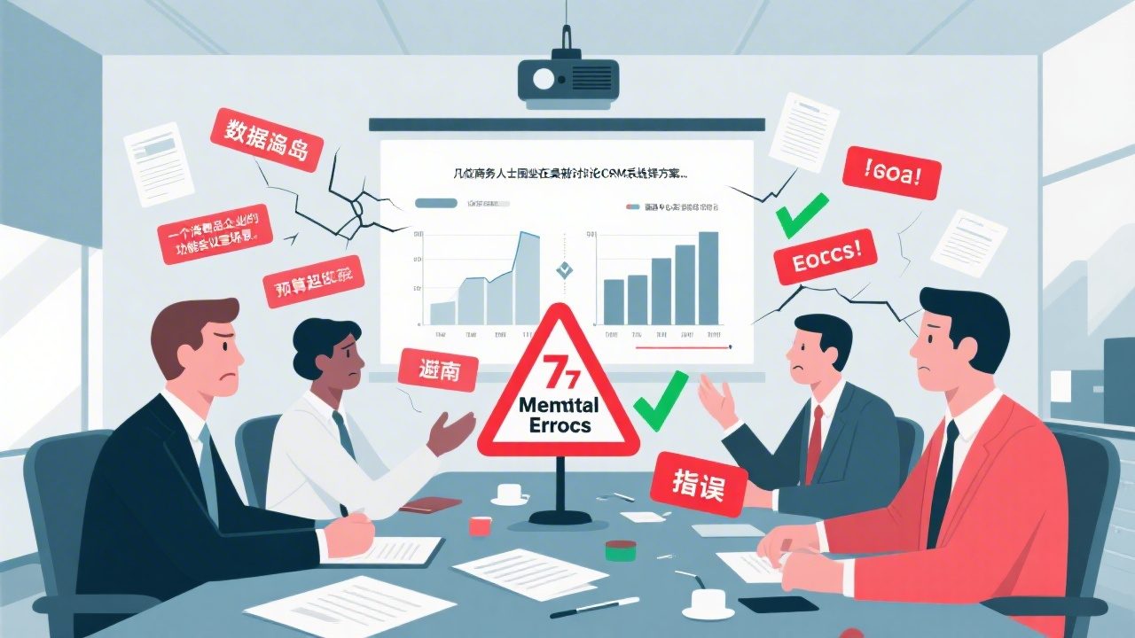 消耗品企业选择CRM的7个致命过失（2026避坑指南）