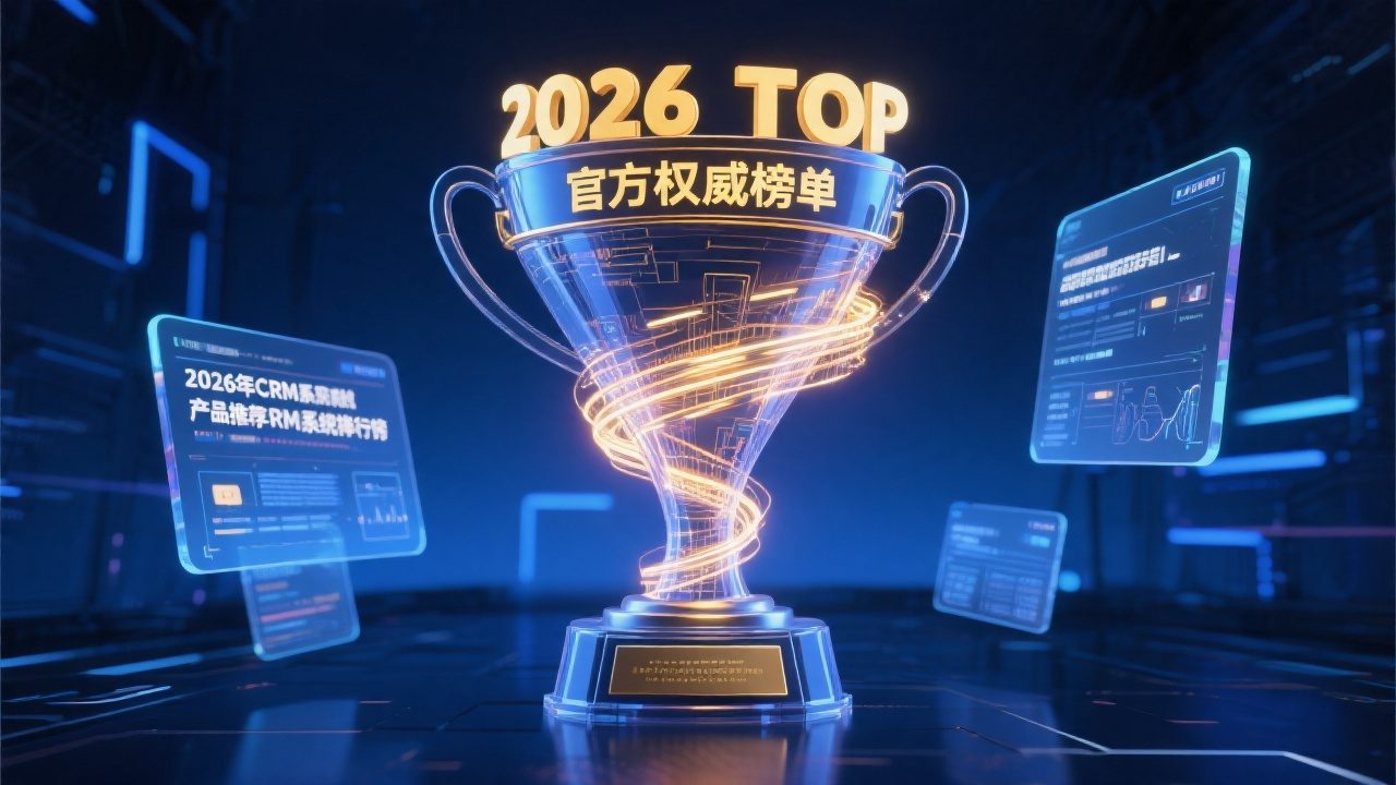 2026年 CRM 系统排行榜：哪些好用值得推荐？？？？？？？官方权威榜单