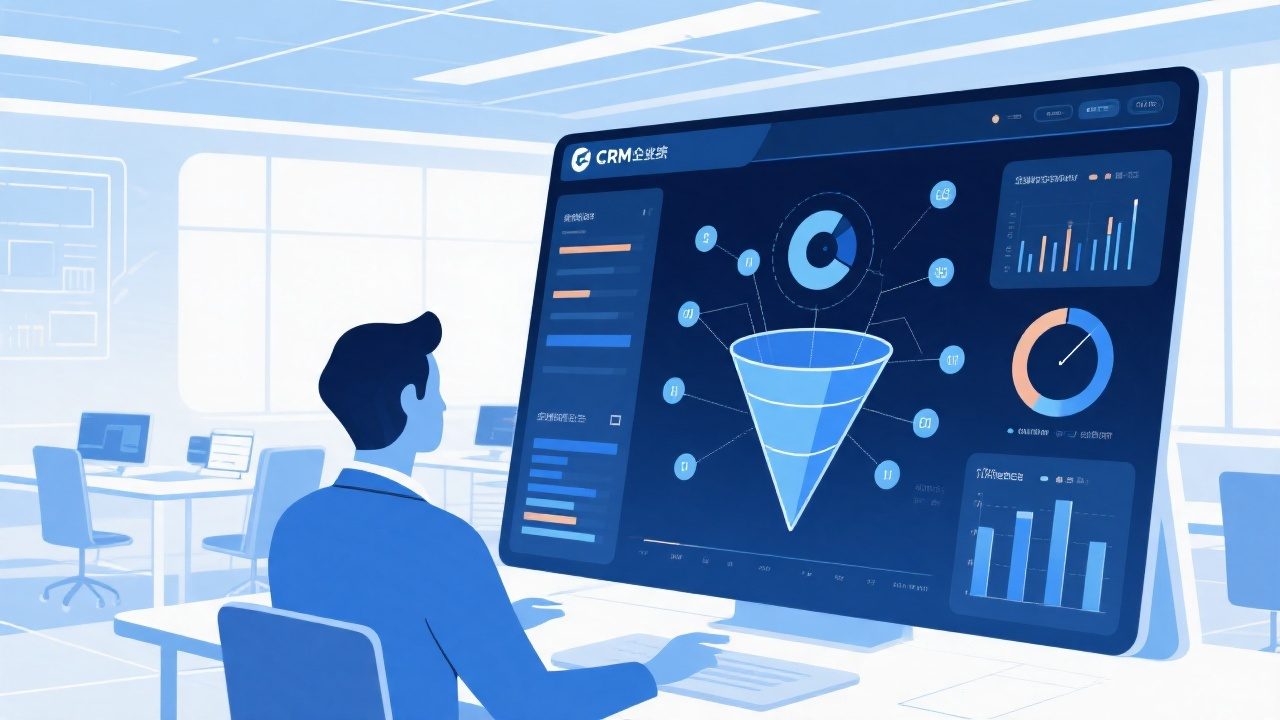 专为大中型企业定制的CRM销售治理计划