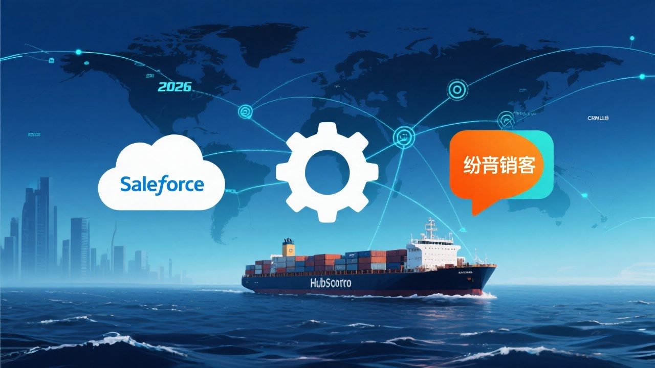 2026出海CRM选型比照：Salesforce、HubSpot与STAKE中国官方网站销客谁更适合大中型企业？？？？？？？
