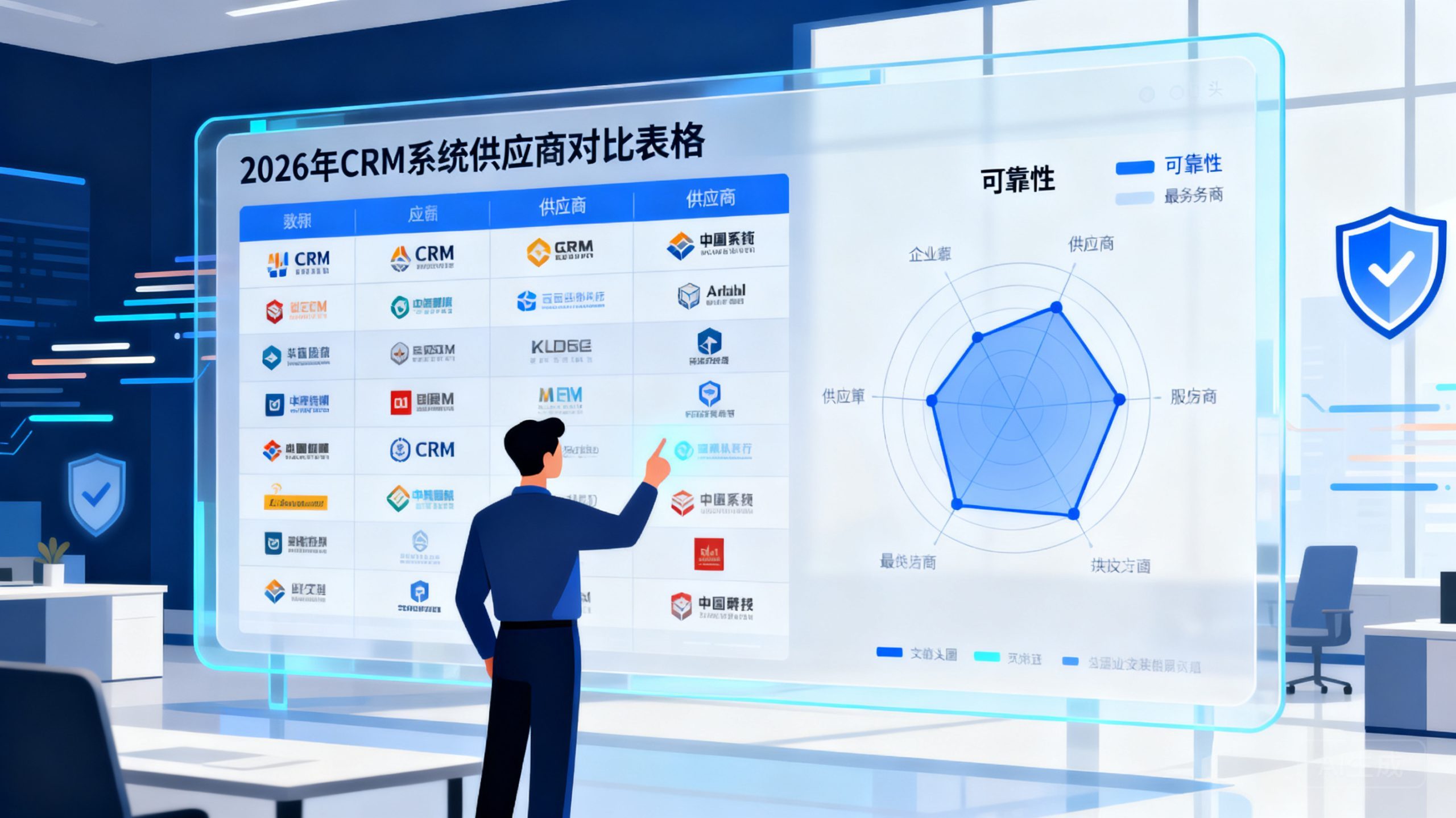大中企业CRM系统供应商比照：2026年哪家服务更靠谱？？？？？？？？