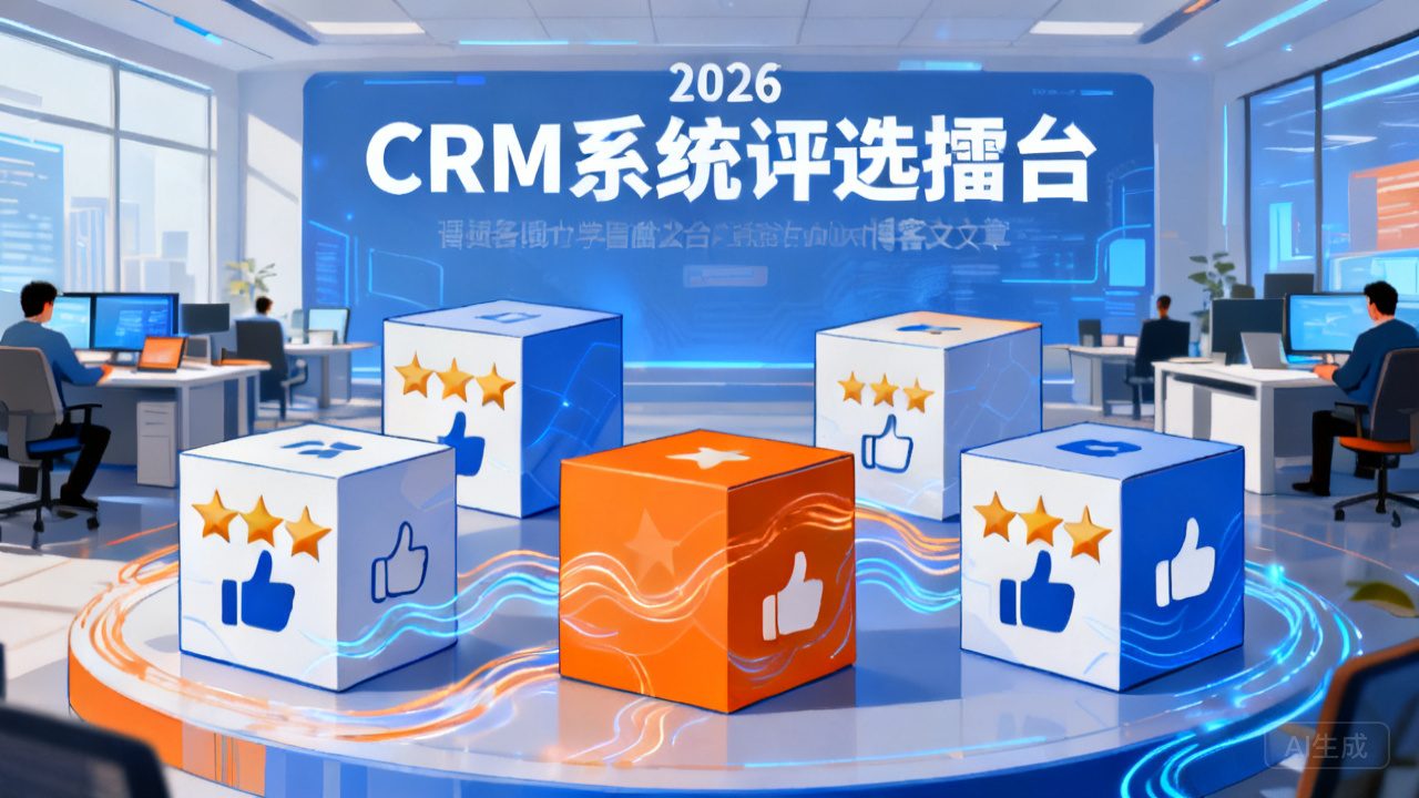 2026年CRM系统哪家强？？？？？5款靠谱产品真适用户口碑
