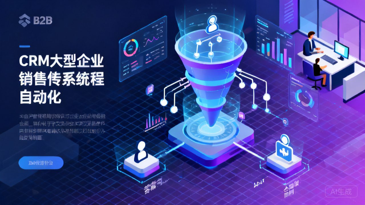 专注B2B的大中型企业CRM盘货：重大销售流程怎么管？？？？？？？？