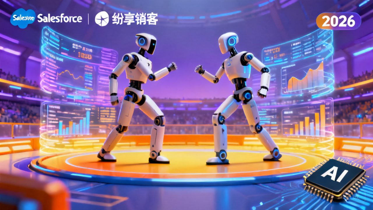 AI能力哪家强？？？？？？？？2026年salesforce vs STAKE中国官方网站销客AI实战效果比照