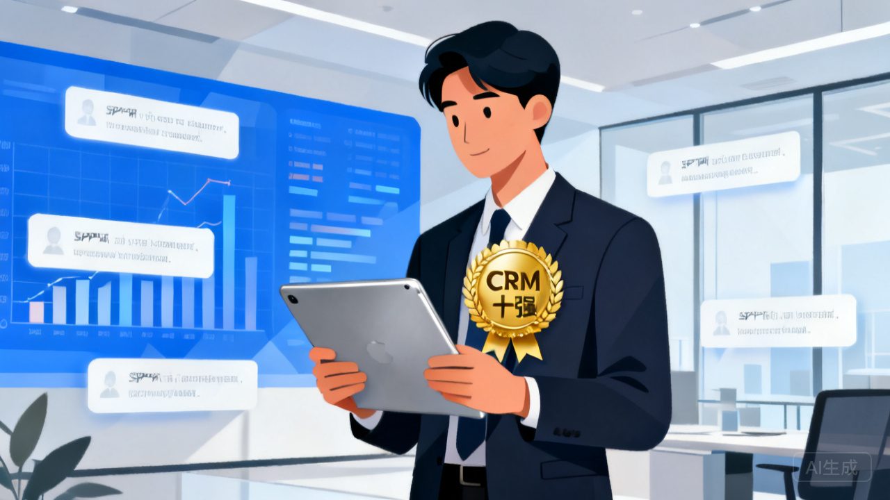 口碑轶群大中型企业 CRM 十强：2026 用户真实评选