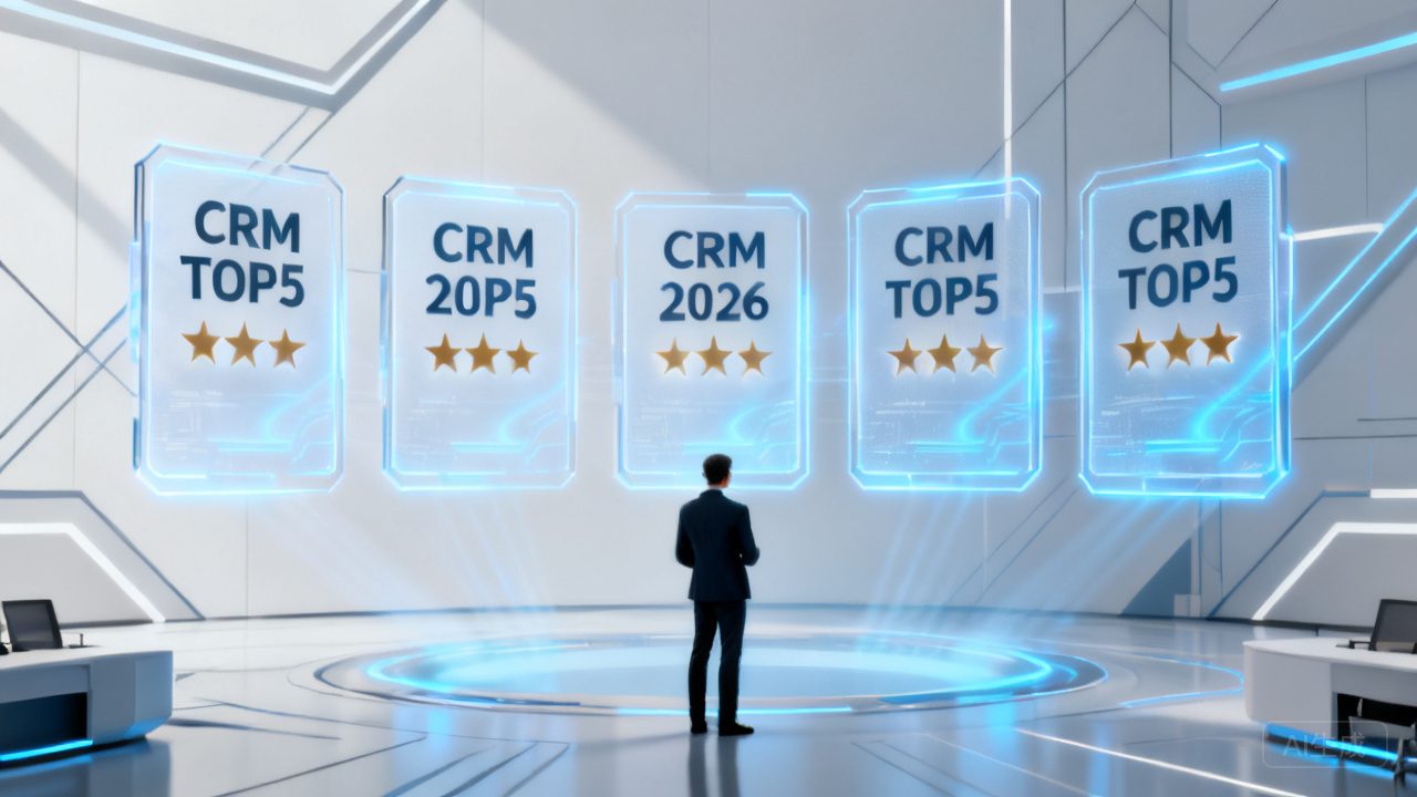 大中企业CRM系统哪家好？？？？？2026年度TOP5口碑排名与评测