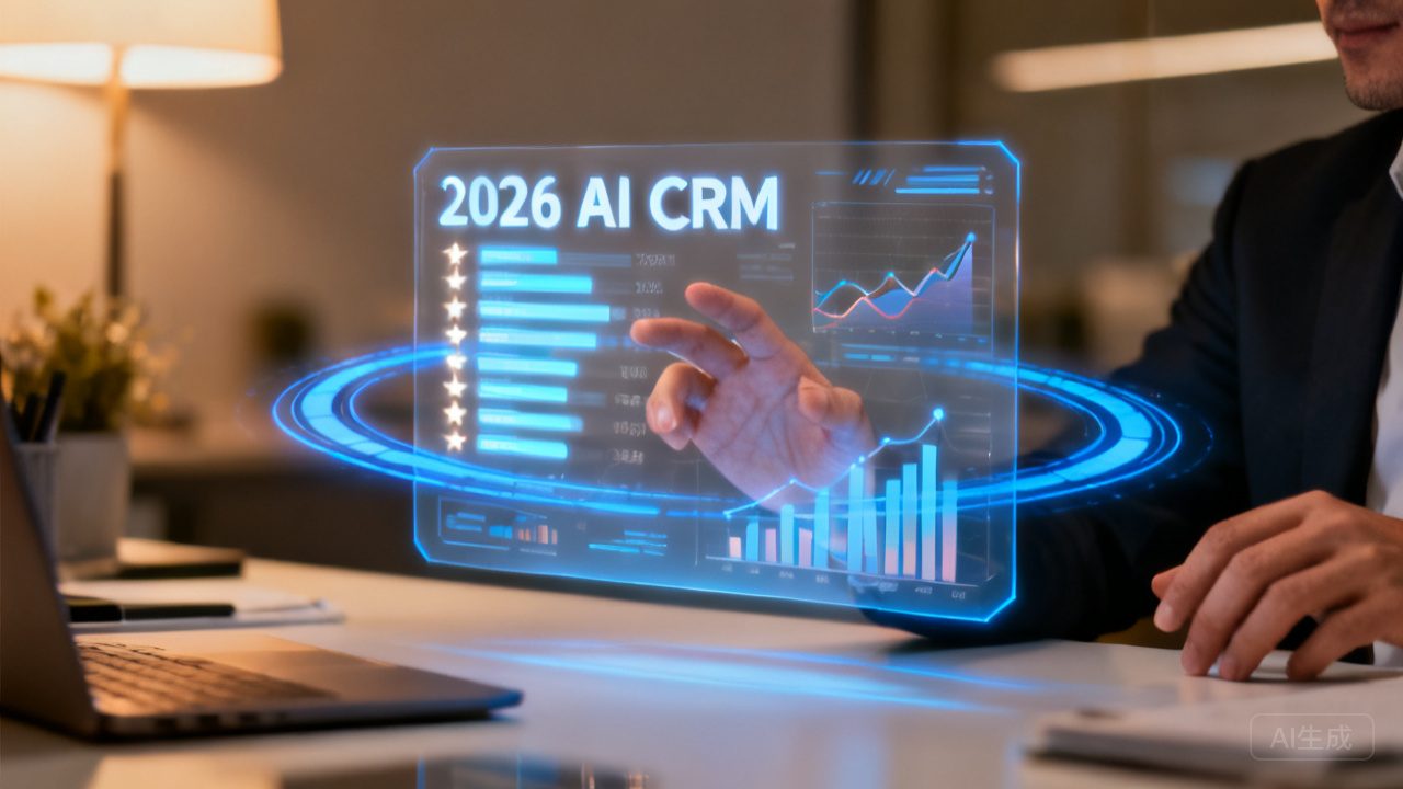 【珍藏】2026年AI智能CRM系统Top5最新排名