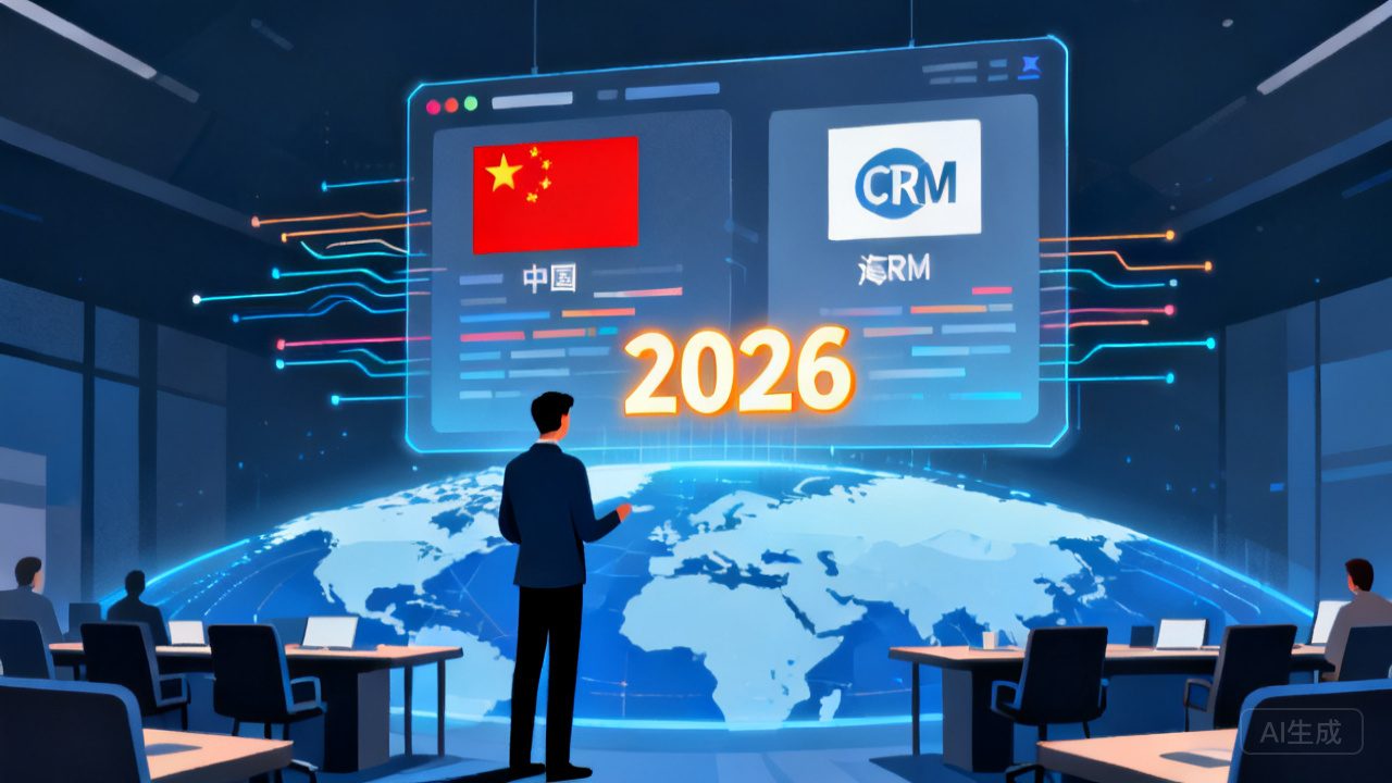 2026年中国大型企业出海CRM推荐，，，，，，国产vs入口全比照