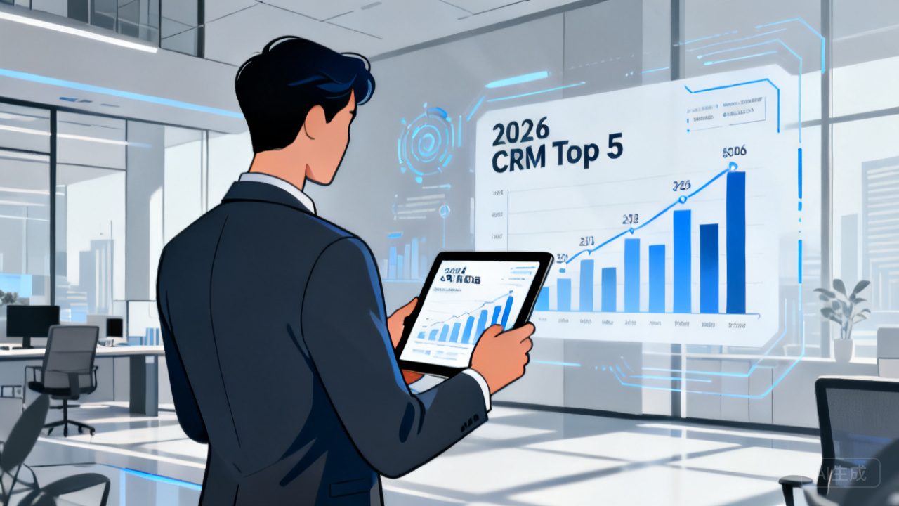 2026年海内CRM软件top5排名