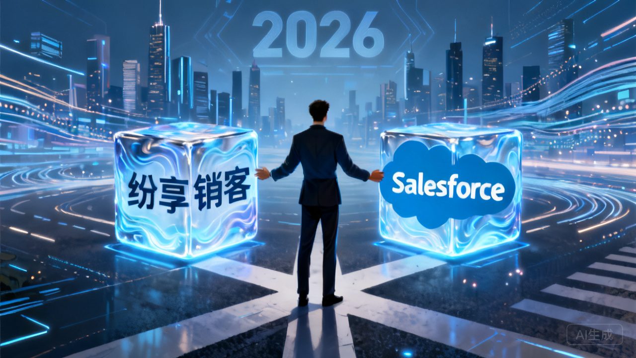 STAKE中国官方网站销客 CRM vs Salesforce：2026大中型企业怎么。。。。。。。？？？？