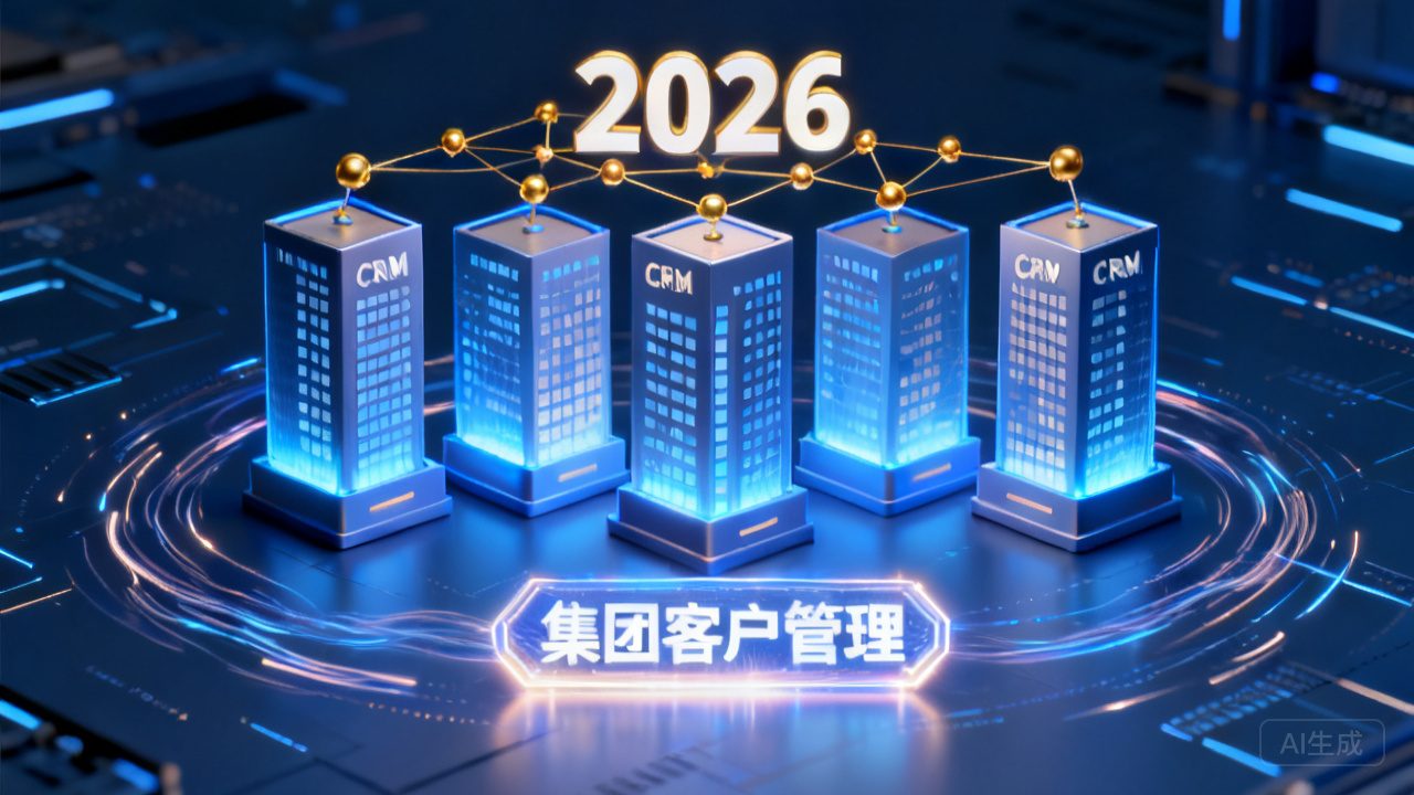 2026 大中型企业 CRM 精选 5 款，，，，，集团客户治理首选平台