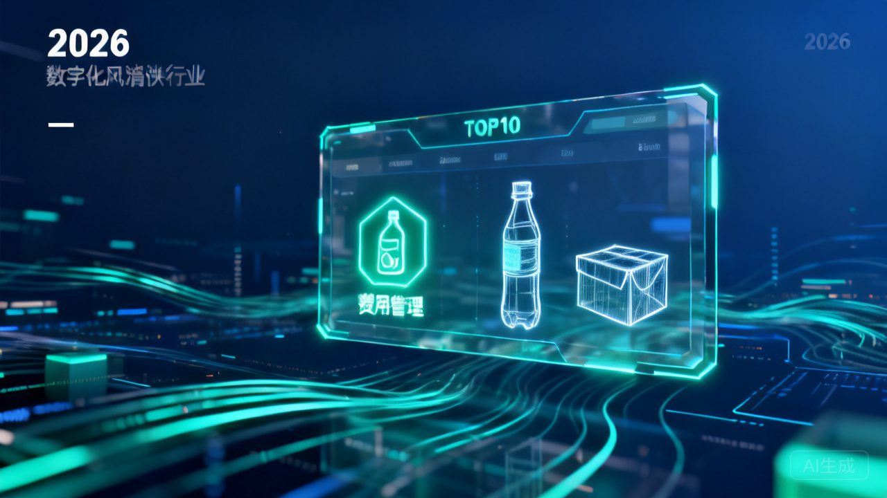 2026快消行业SaaS用度治理软件TOP10深度横评：功效、适用场景全比照