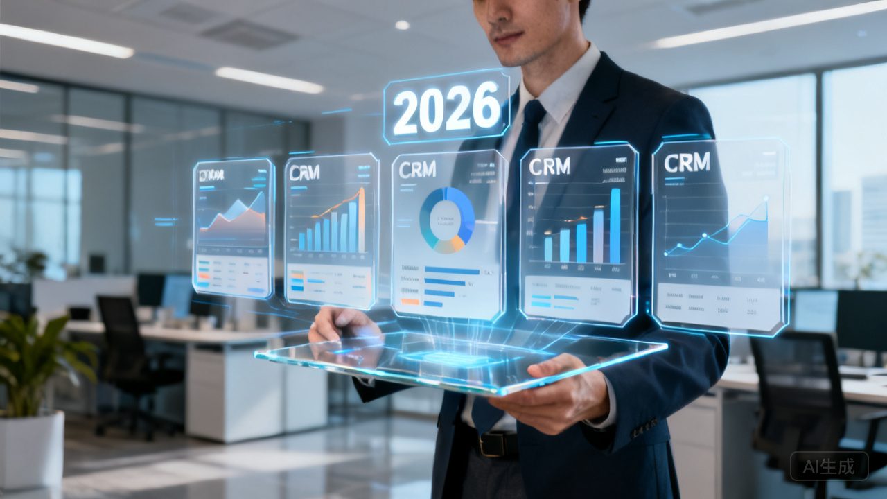 大中型企业CRM怎么比？？？？？？？2026年这份5款系统比照表请收好