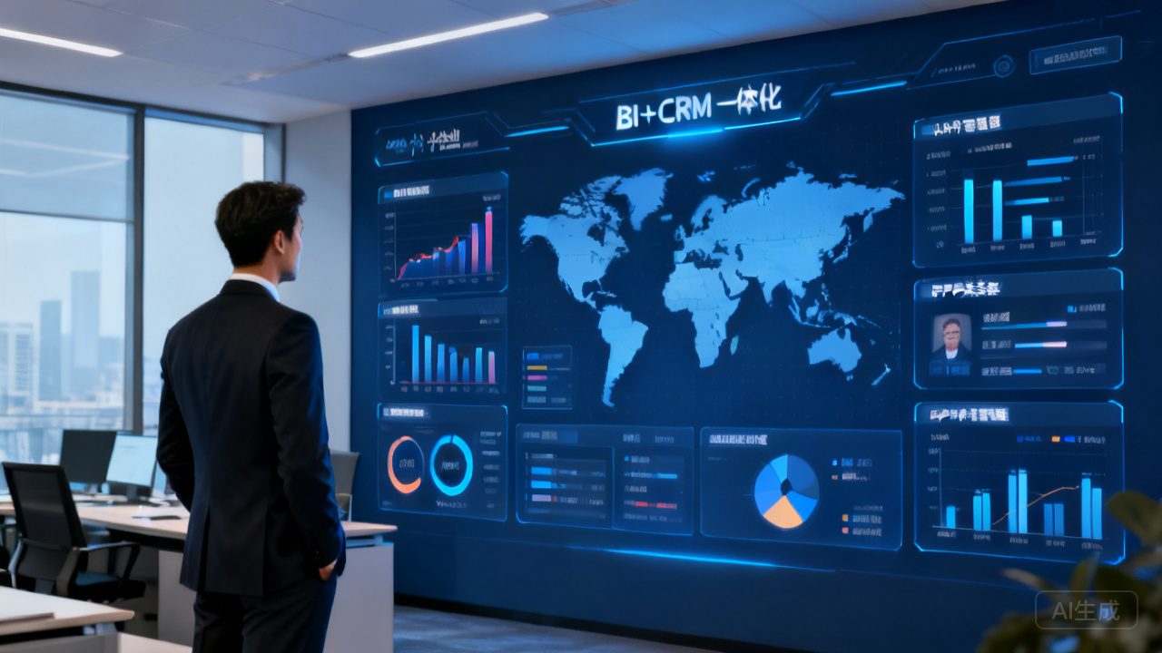 2026年大型外贸企业BI+CRM一体化系统推荐：选型参考TOP5