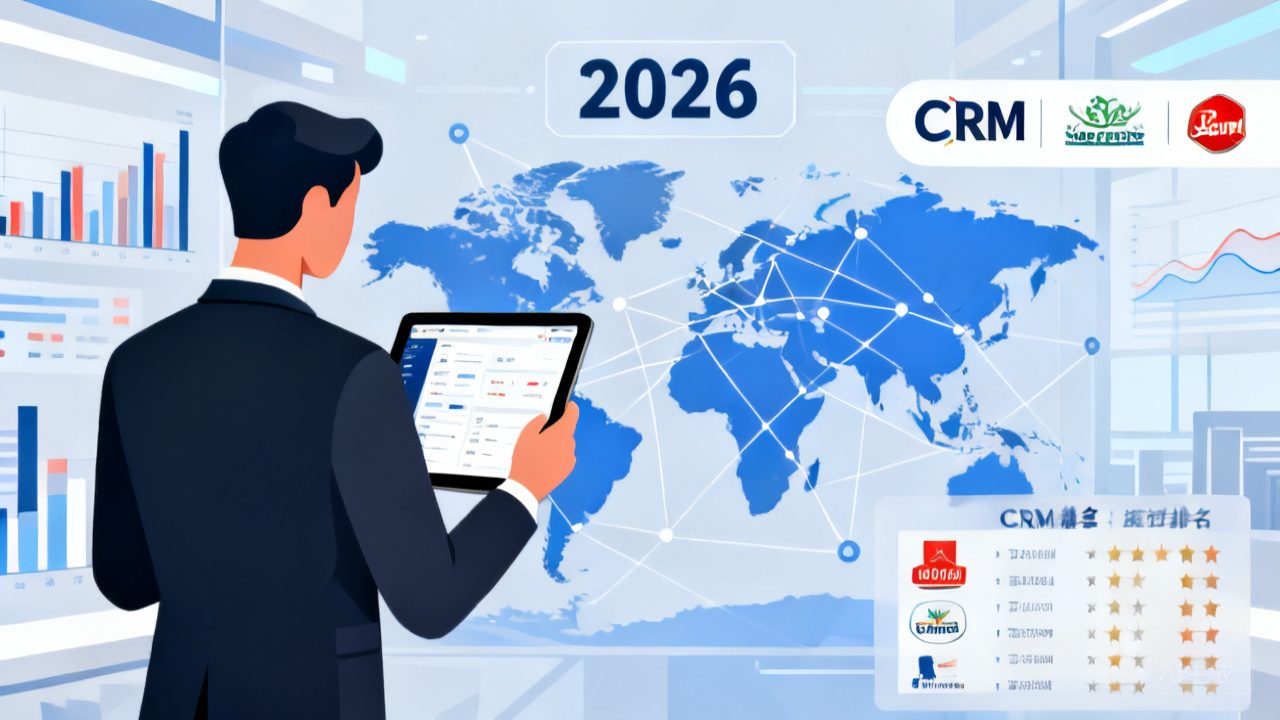 2026年适合大型连锁出海品牌的CRM软件排行榜