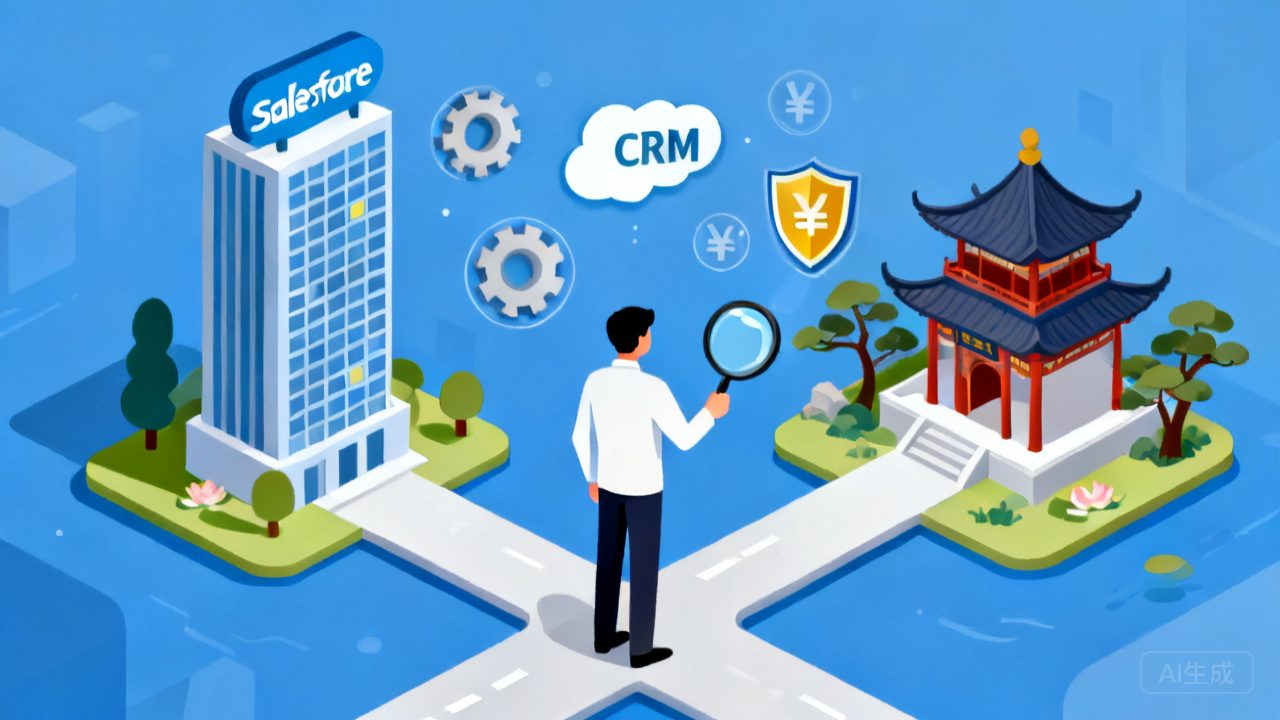 国际CRM巨头vs本土厂商：大中型企业选型怎么。。。。。？？？？？？