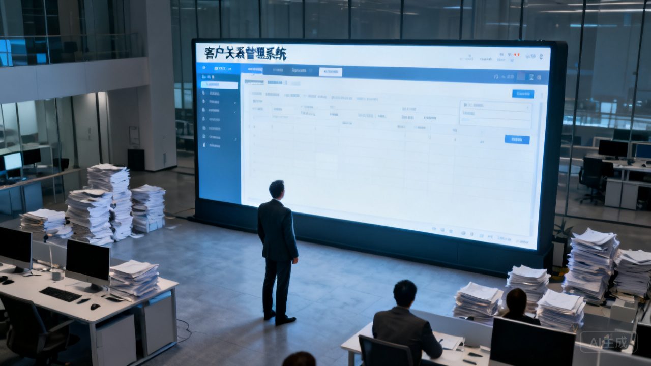 集团企业CRM上线后没人用？？？？？？？选型时就埋下了这些隐患