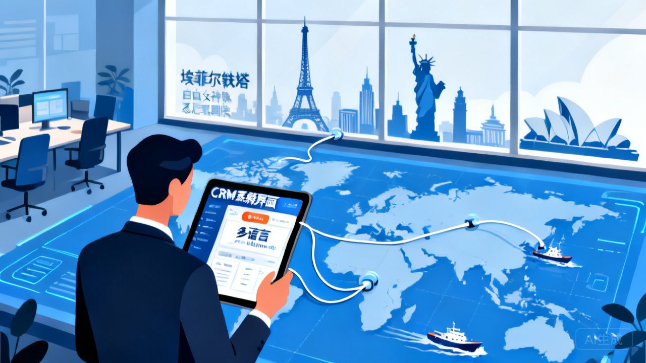 大型跨国企业用什么CRM？？？？？2026年出海场景选型指南