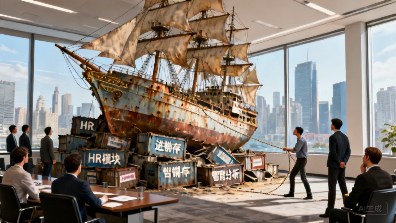 大中型企业CRM选型：为什么“功效越多”反而越难落地？？？？？