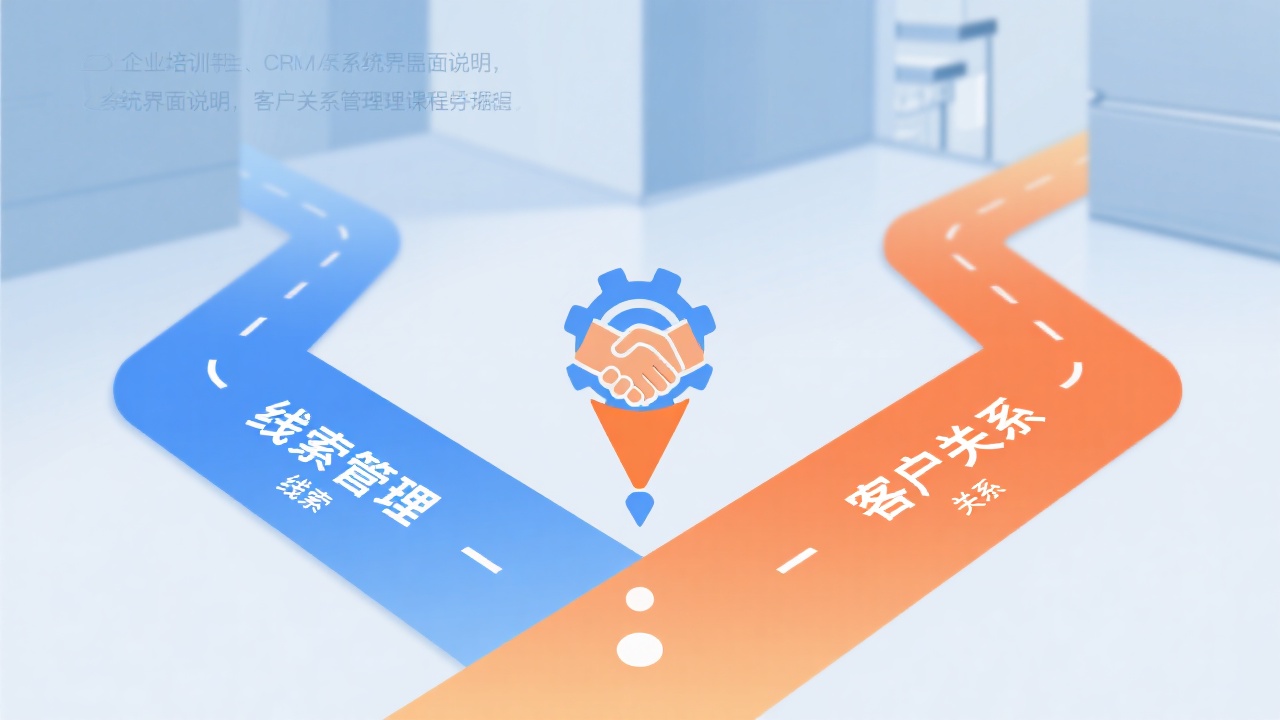 线索治理与客户关系的焦点区别 