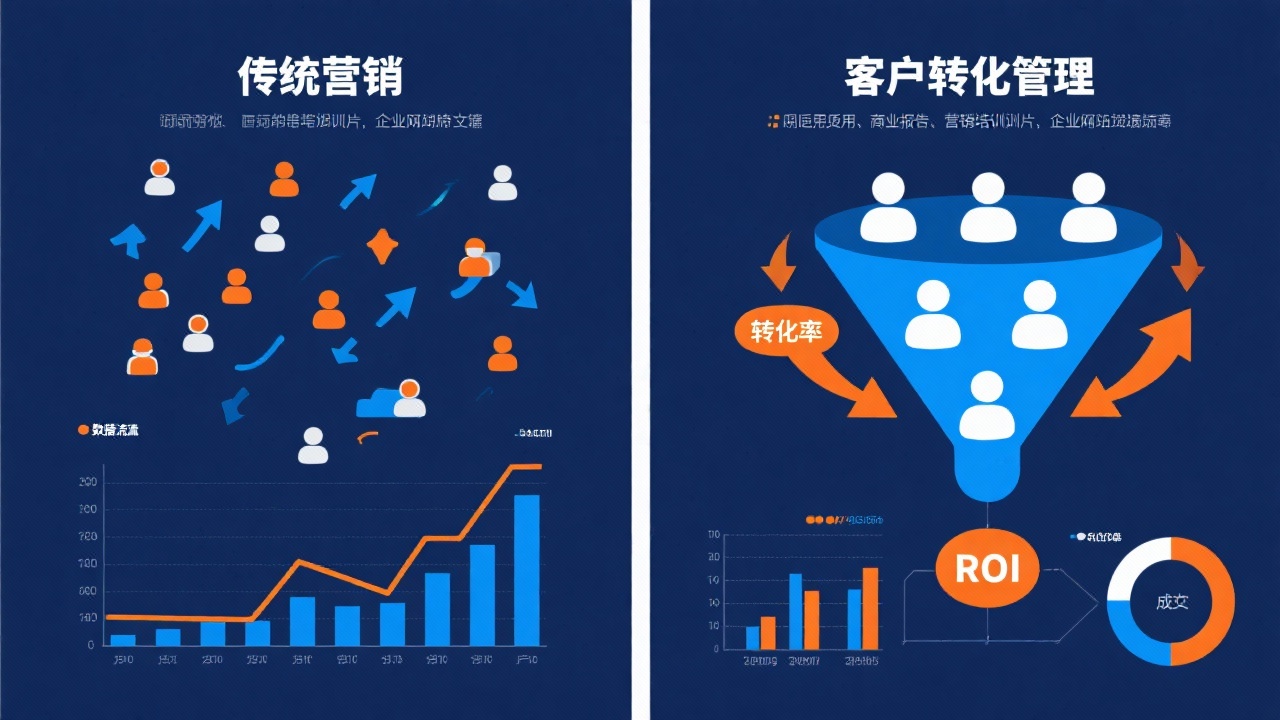 客户转化治理与古板营销的焦点区别 