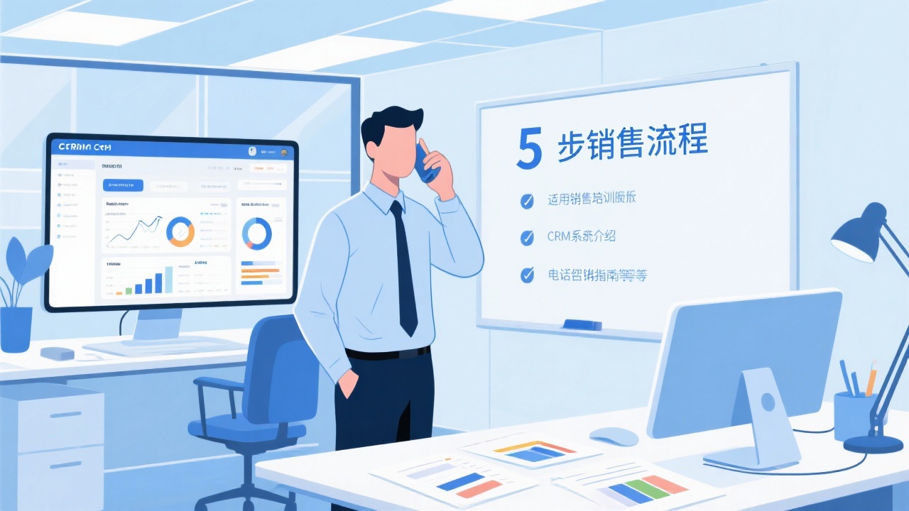 怎样最先销售外呼系统？？？？？5步完整操作流程 