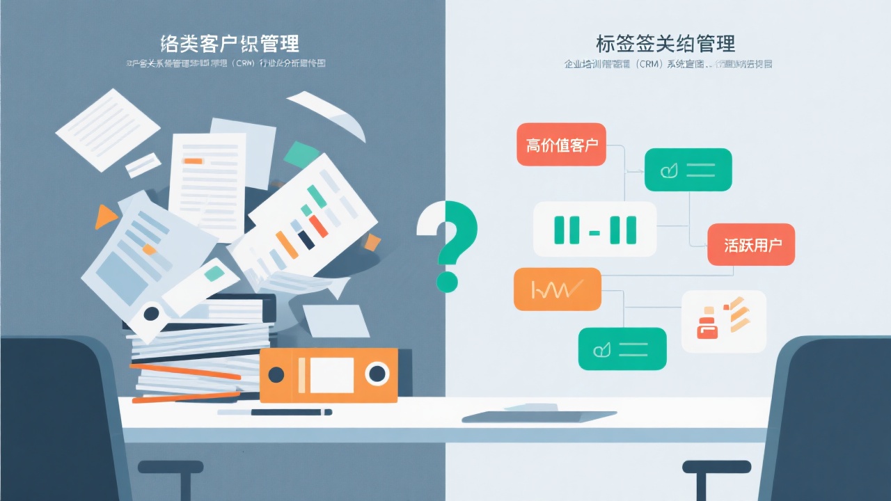 客户标签治理与古板客户治理的焦点区别 